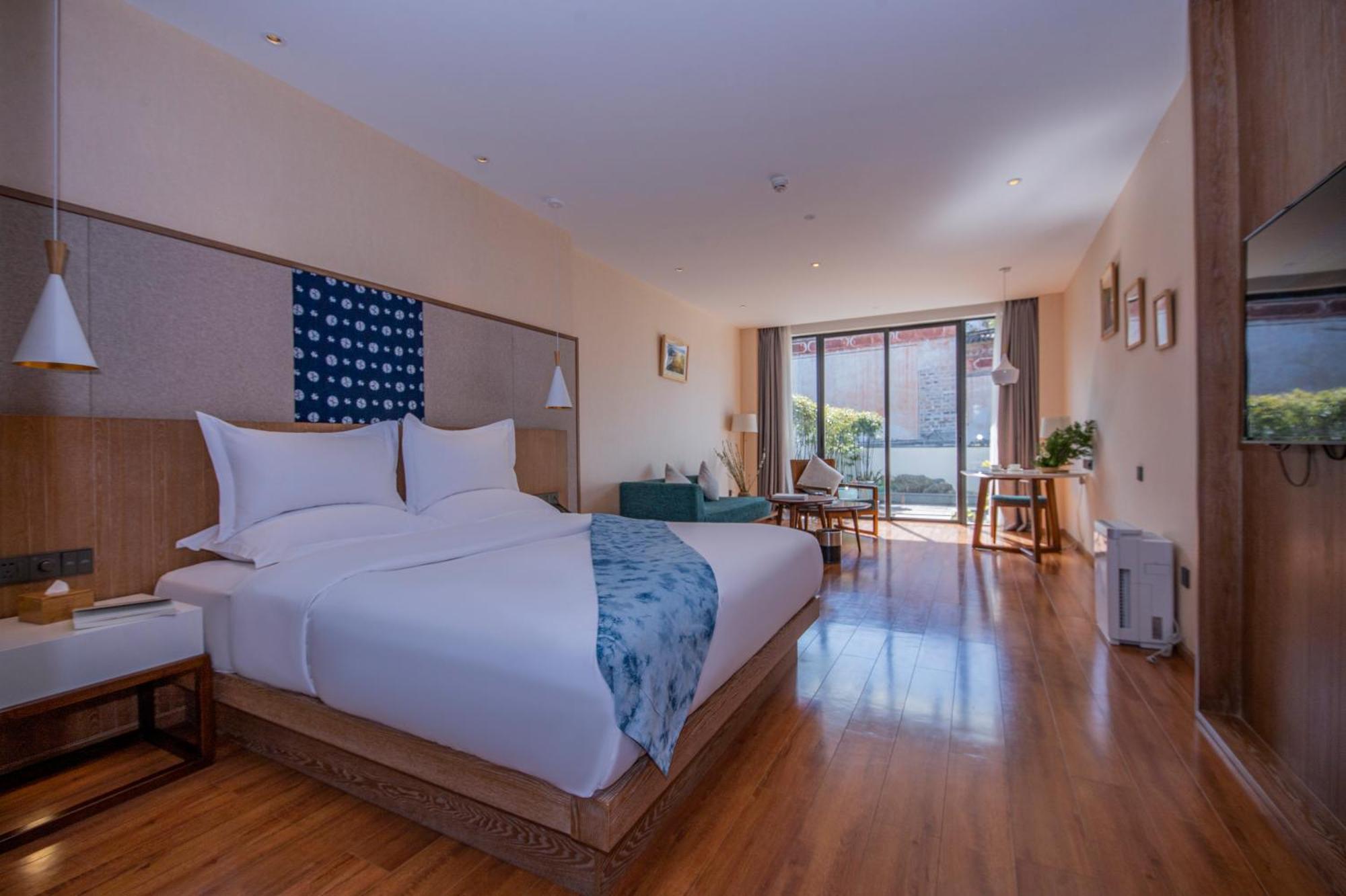 Hong Long Jing Hotel 大荔 外观 照片