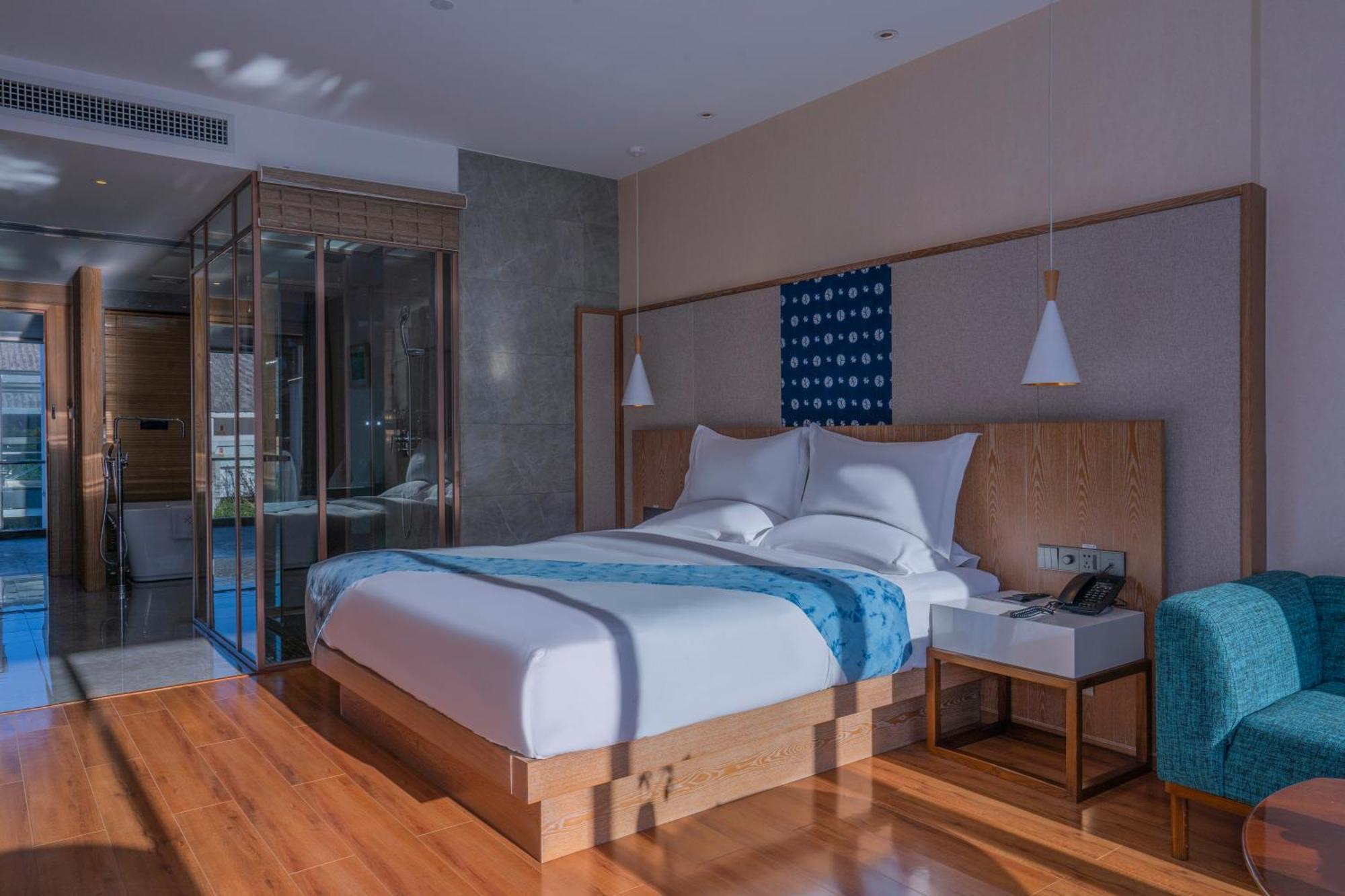 Hong Long Jing Hotel 大荔 外观 照片
